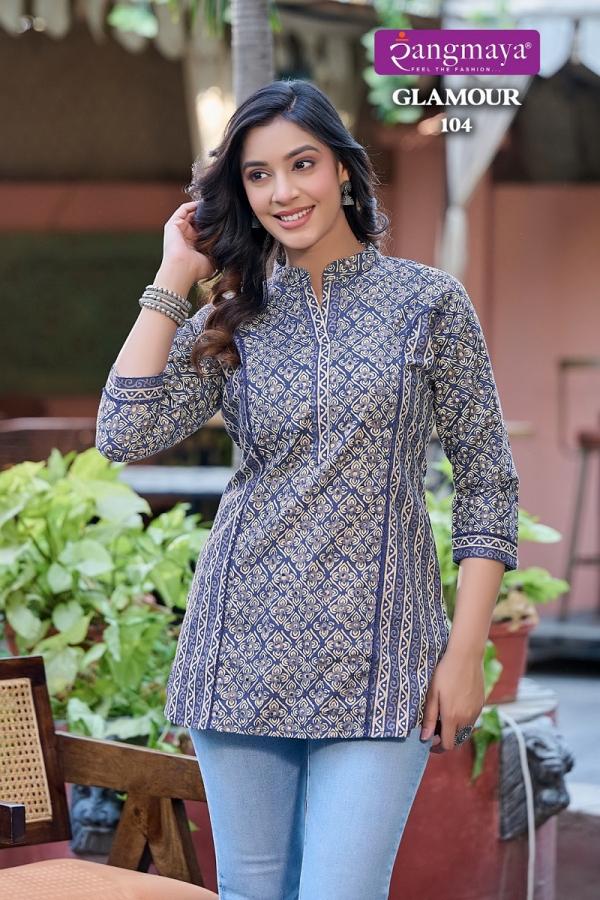 Rangmaya Glamour Cotton Ladies Top Collection